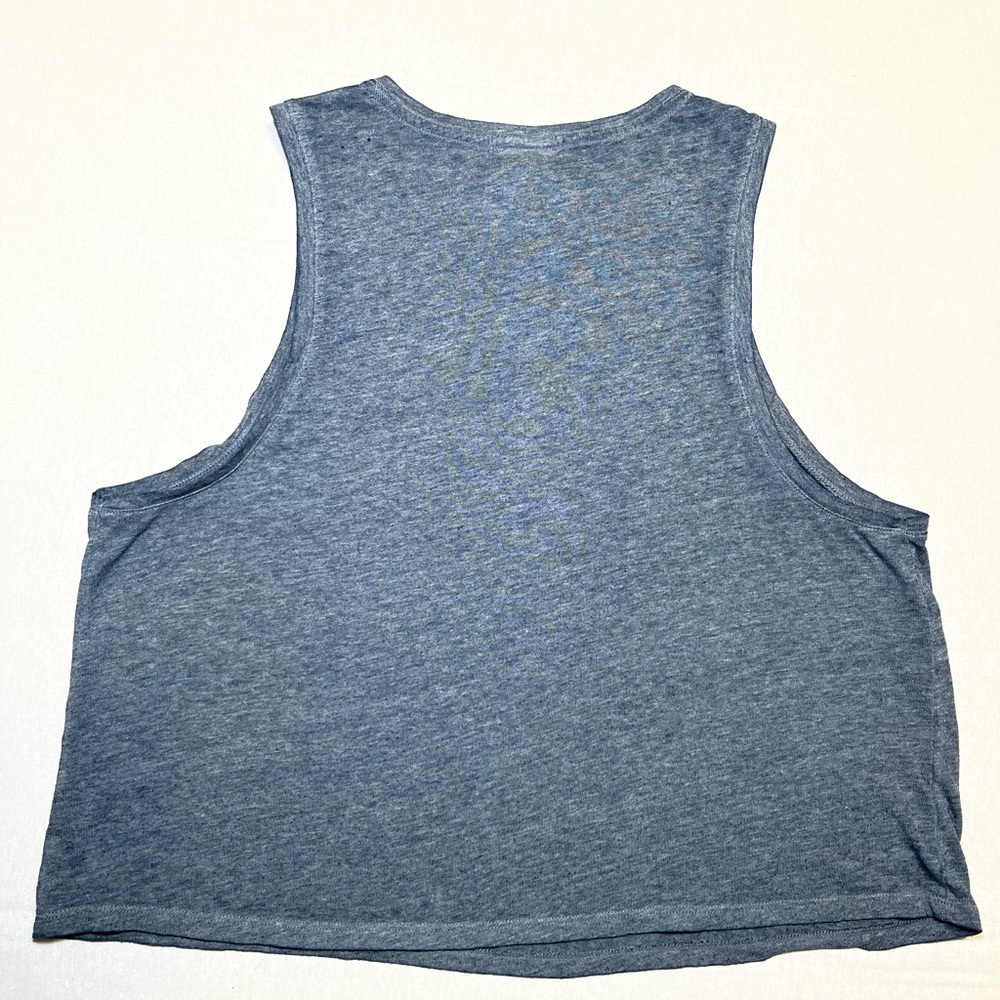 PINK Victoria's Secret You Get What You Sweat  Blue Muscle Tee Size Small - Picture 6 of 6